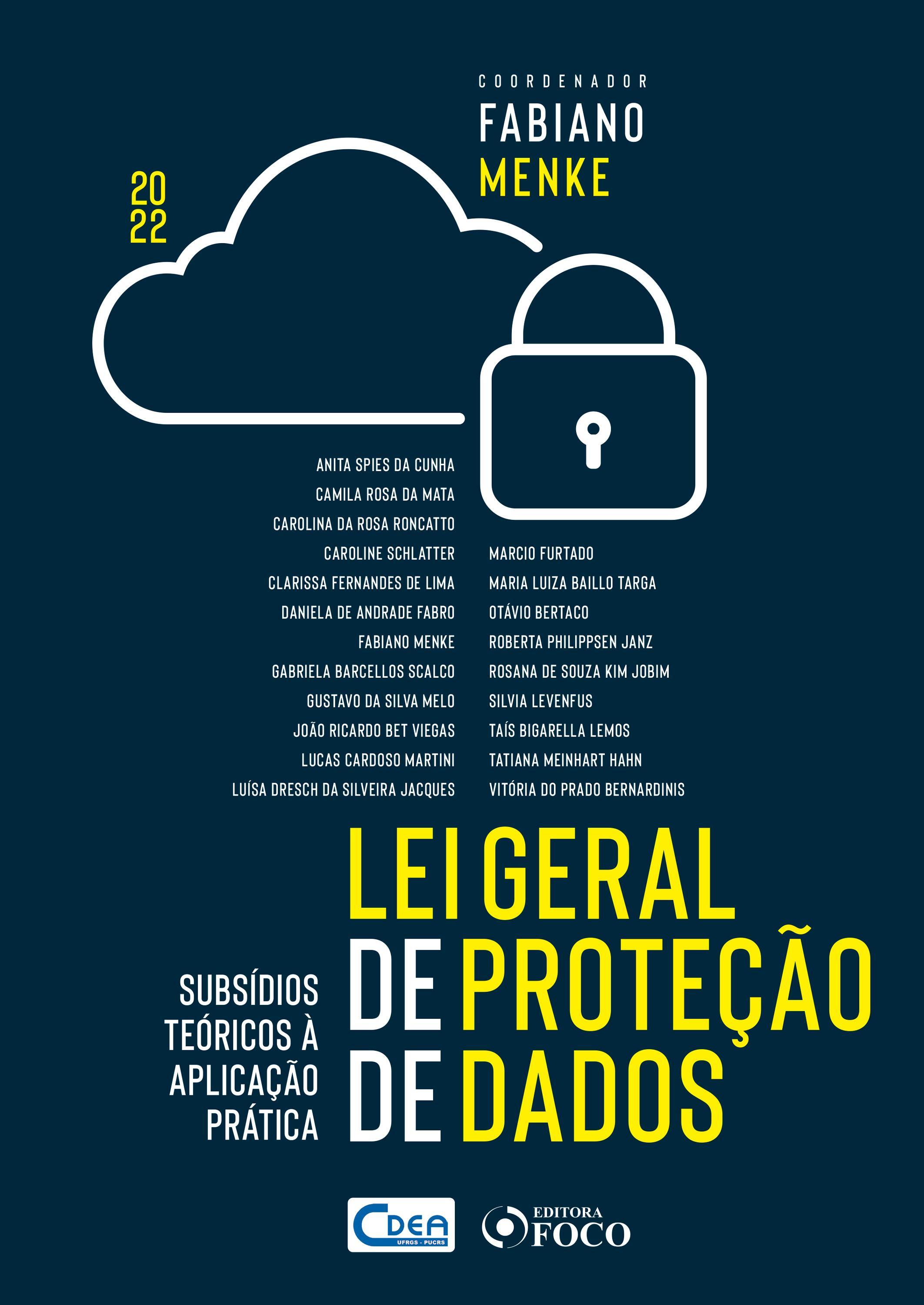 Lei Geral de Proteção de Dados eBook v. Anita Spies da Cunha u